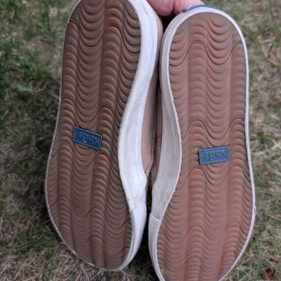 Keds Tan Canvas Slip-On Sneakers EUC - Picture 4 of 5